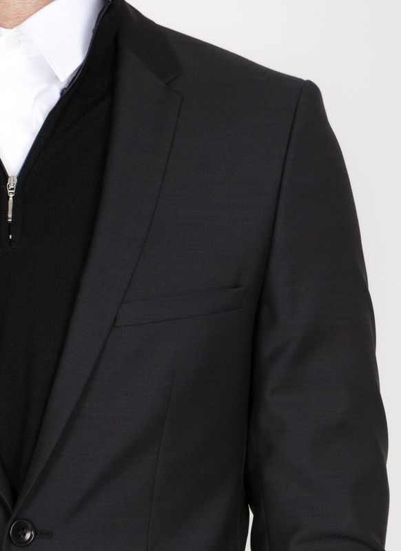 Costume Slim Fit Cloth Ermenegildo Zegna gris anthracite