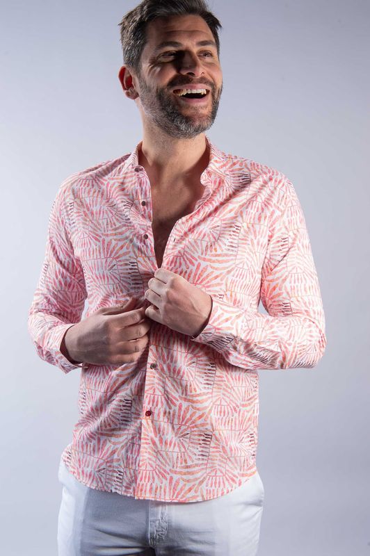 ​Chemise en Voile de coton fantaisie La Cible Rouge