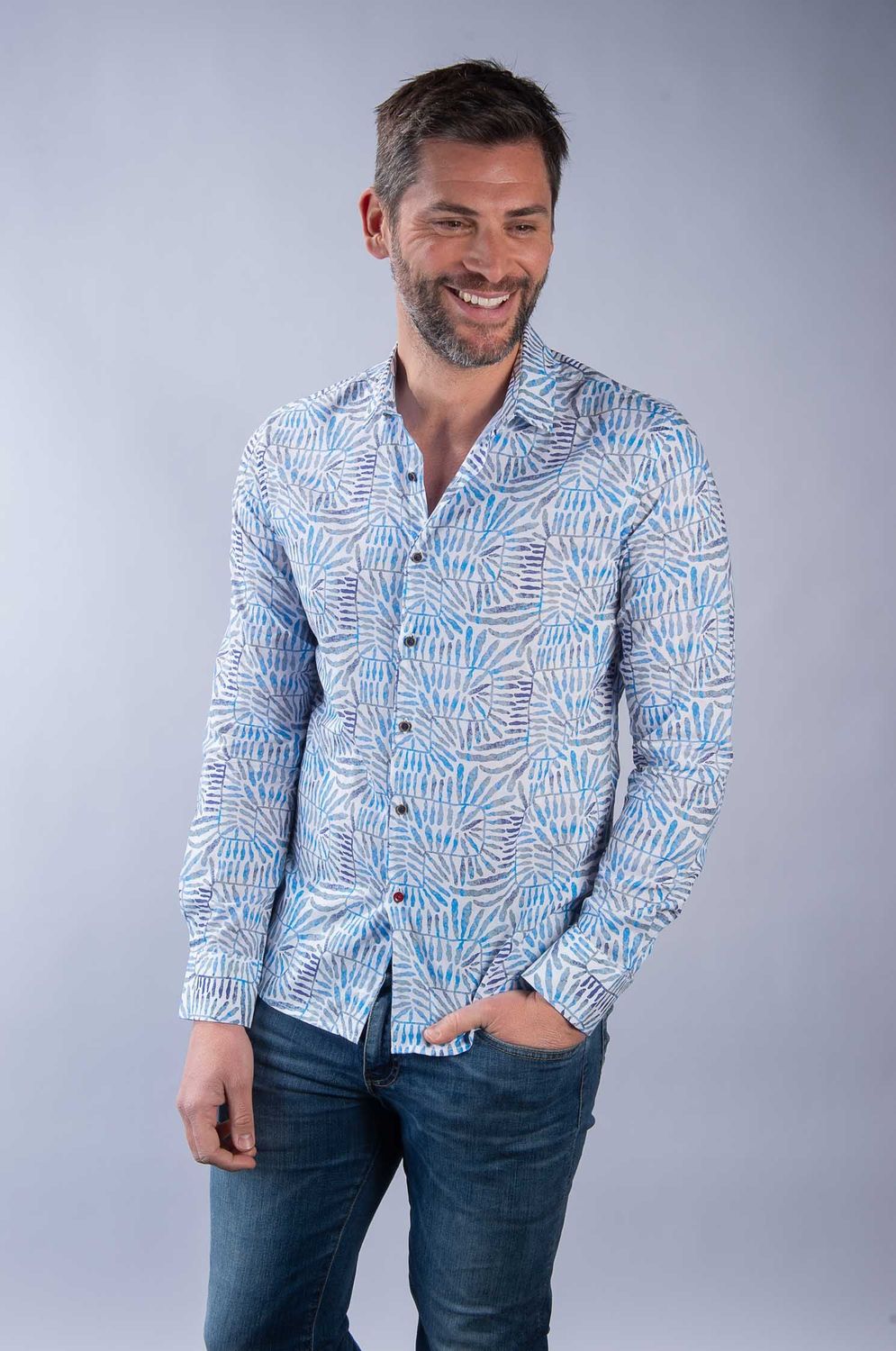 Chemise en Voile de coton fantaisie La Cible Rouge