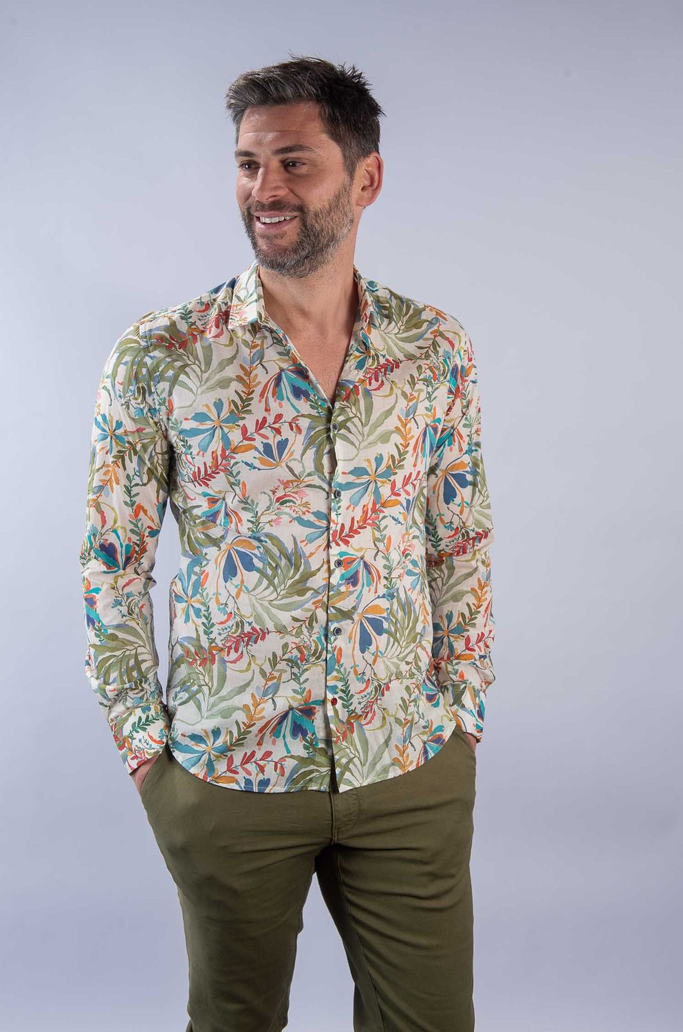​Chemise en Voile de coton fantaisie La Cible Rouge