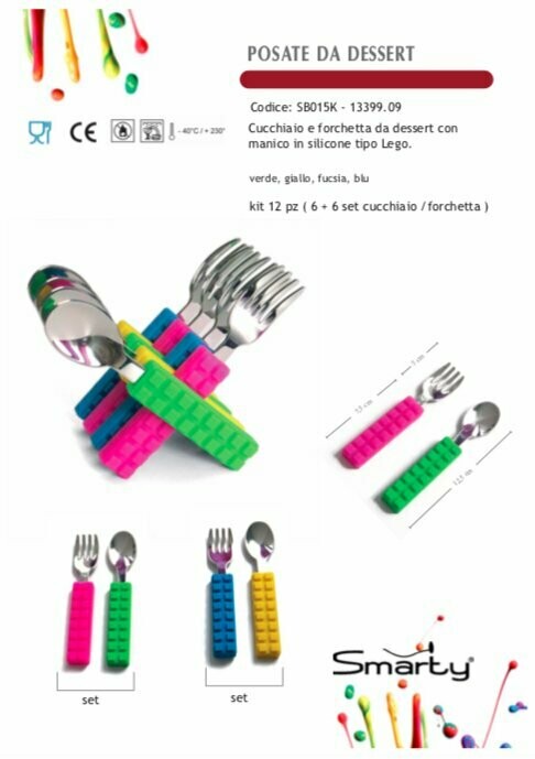 Forchette Lego per dolce o bimbi. Forchette Lego per dolce o bimbi.
