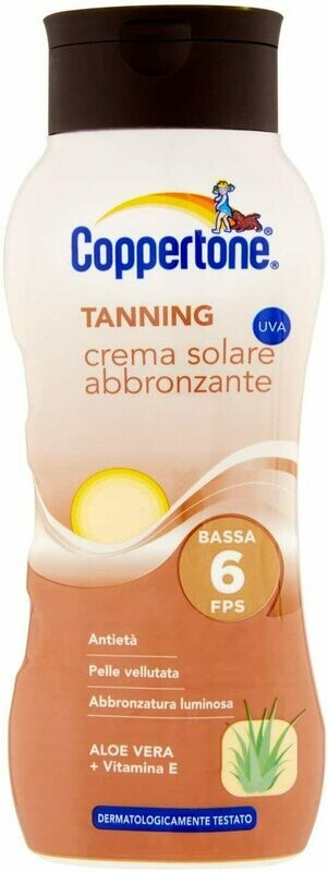 Coppertone, Tanning Crema Abbronzante