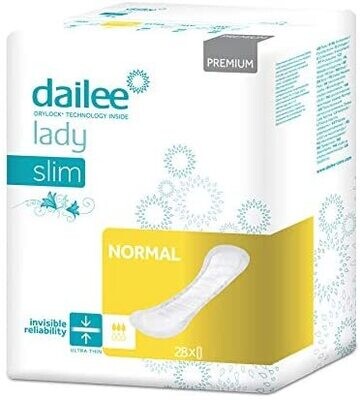 Dailee Lady Premium Slim – assorbenti light-inco (NORMAL) 28 PEZZI