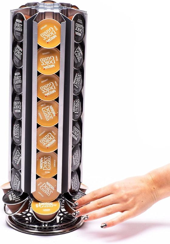 Peak Coffee Blade 48 Porta cialde girevole Dolce Gusto Peak Coffee Blade 48 Porta cialde girevole Dolce Gusto