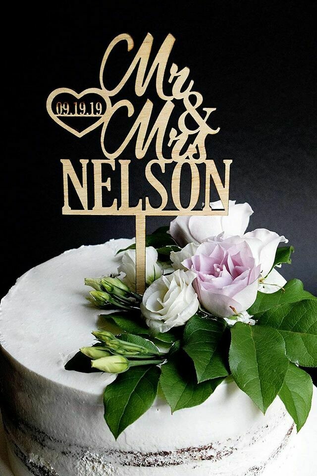 Custom Cake Topper