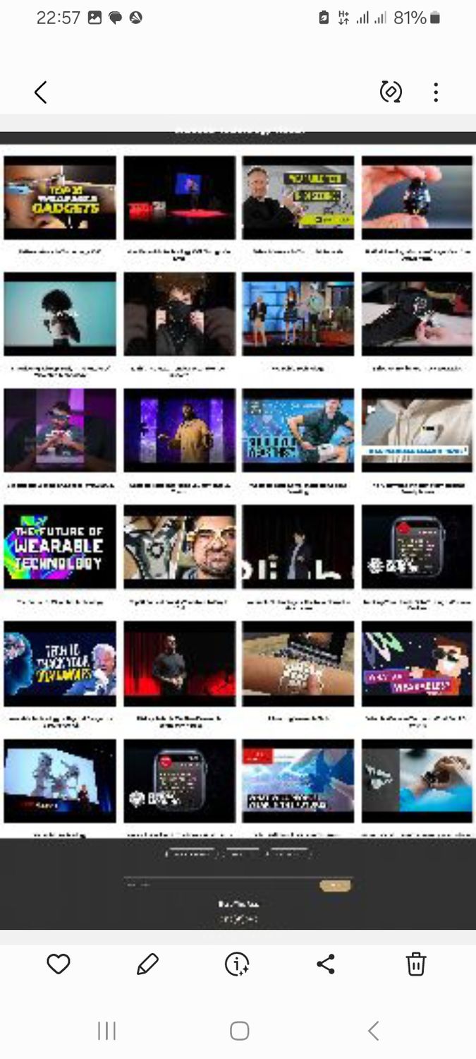 Wearable Technology Instant Mobile Video Site