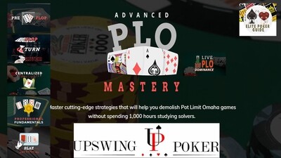 UPSWING ADVANCED PLO MASTERY With Dylan Weisman and Chris Wehner - Elite Poker Course Cheap