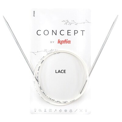 Спицы круговые супергладкие Addi CONCEPT BY KATIA Lace 40 см