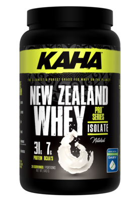309305 KAHA - Whey Isolate Protein Powder - Natural - 720g