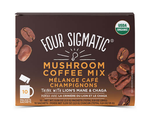 Four Sigmatic - Mushroom Coffee Mix - Lion&#39;s Mane &amp; Chaga