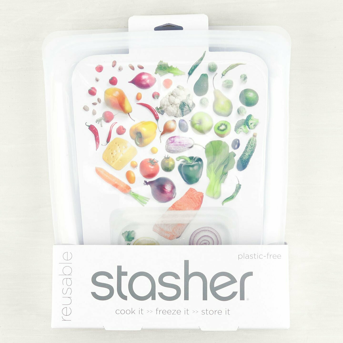 Stasher - Half Gallon - Clear