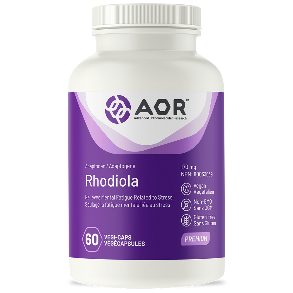 AOR - Rhodiola - 60 Vegi-Caps