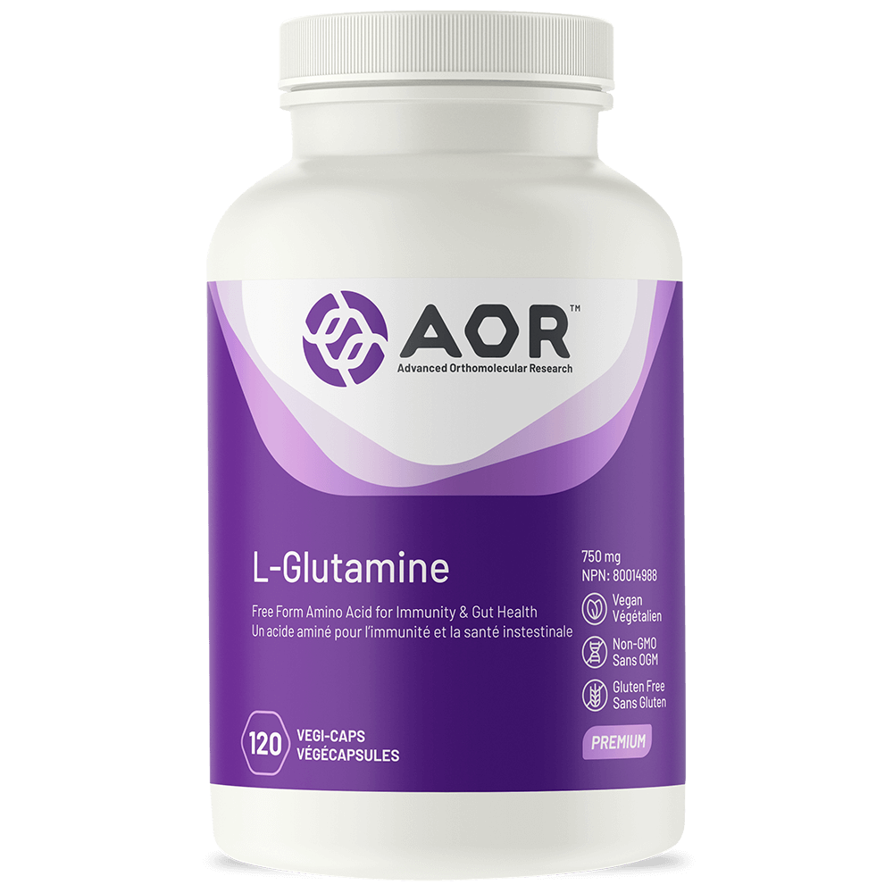 AOR - L-Glutamine - 120 Vegi-Caps