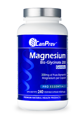 195336 CanPrev - Magnesium BisGlycinate - 240 Vegi-Caps