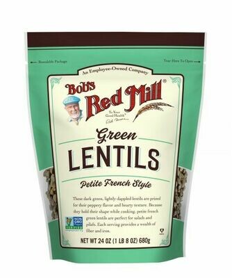 Bob&#39;s Red Mill - Green Lentils 