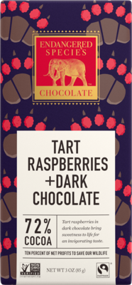 Endangered Species - Dark Chocolate w/Raspberries