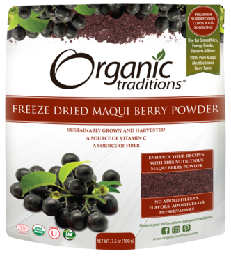 690065 Organic Traditions - Maqui Berry Powder