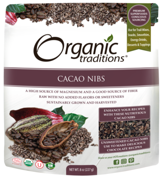 690232 Organic Traditions - Cacao Nibs