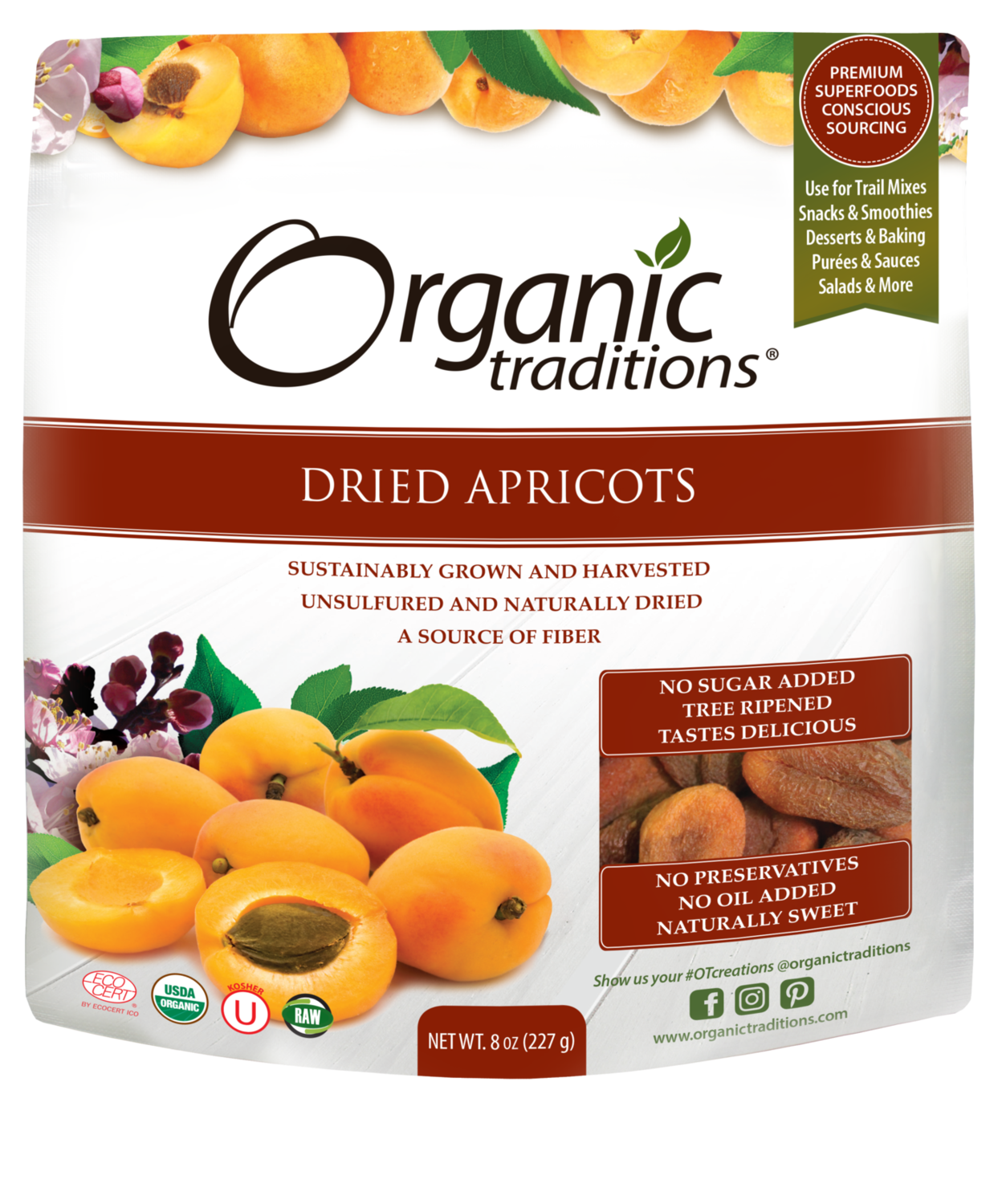 690274 Organic Traditions - Dried Apricots