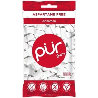 Pur Gum - Cinnamon - 55 piece bag