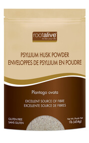 Rootalive - Organic Psyllium Husk Powder(454G)