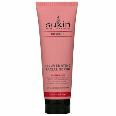 Sukin - Rosehip Rejuvenating Facial Scrub - 125ml