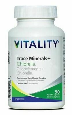 951115 Vitality - Trace Minerals + Chlorella