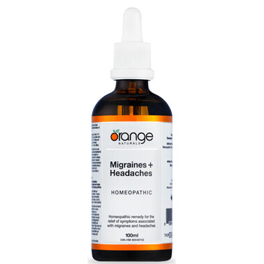 Orange - Migraine &amp; Headache Tincture - 100ml