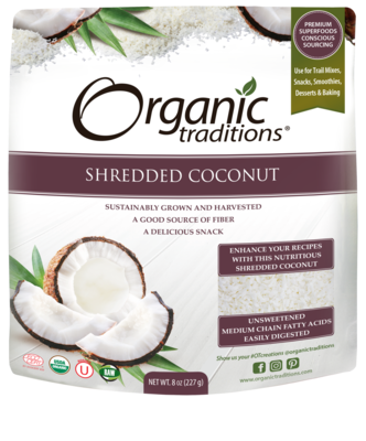 690090 Organic Traditions - Shredded Coconut (227g)