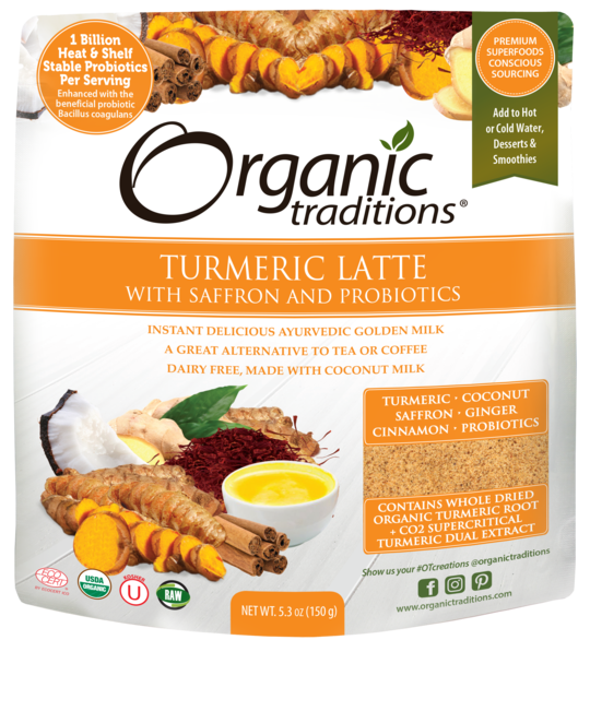 690372 Organic Traditions - Turmeric Latte 150g