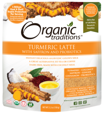 690372 Organic Traditions - Turmeric Latte 150g
