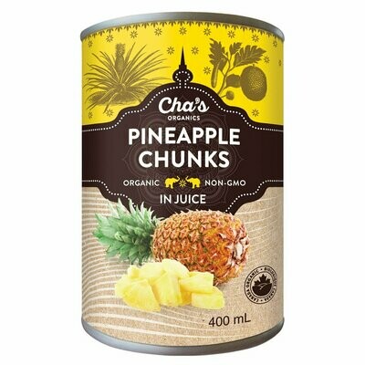 Cha&#39;s Organics - Pineapple Chunks