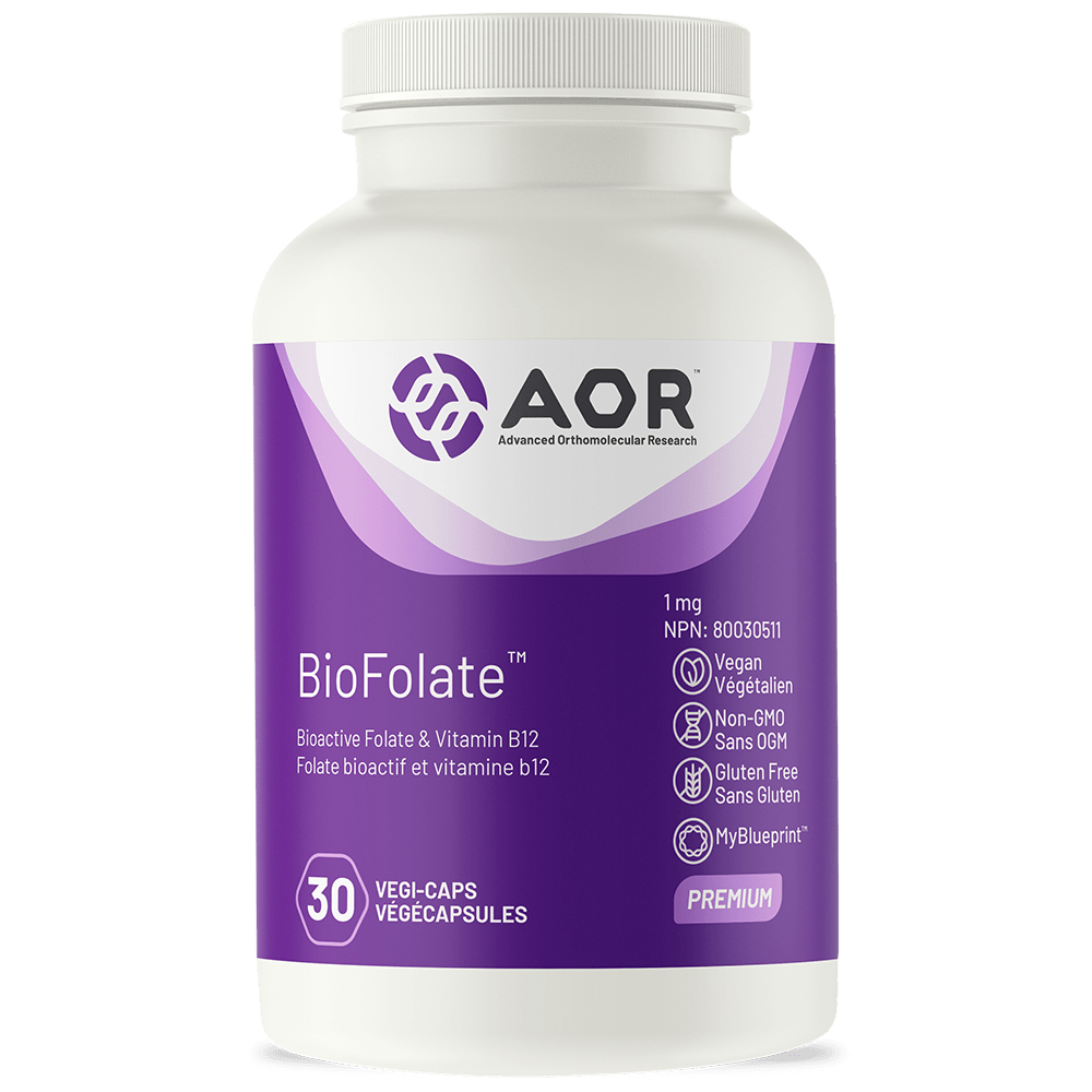 AOR - BioFolate - 30 Vegii-Caps