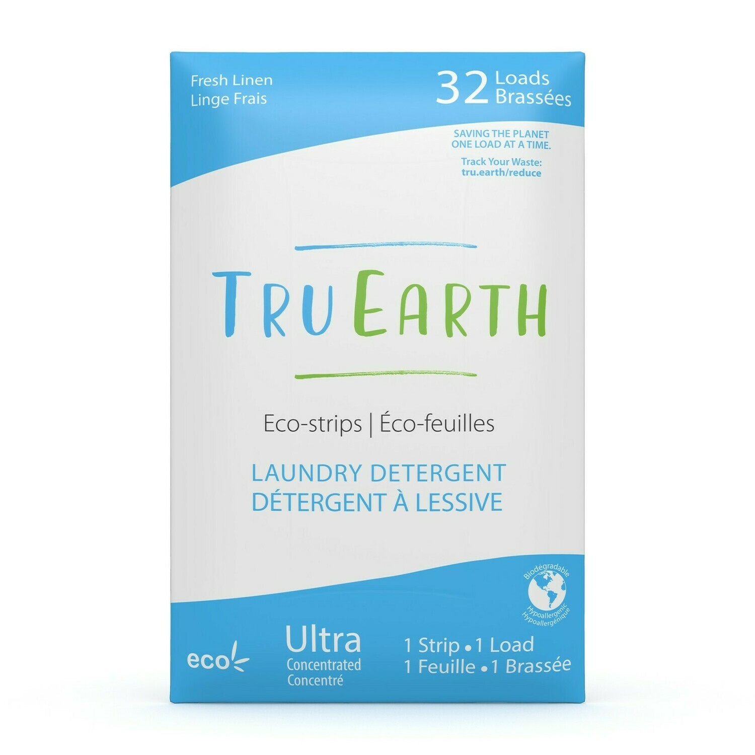 TruEarth - Laundry Strips - Fresh LInen 