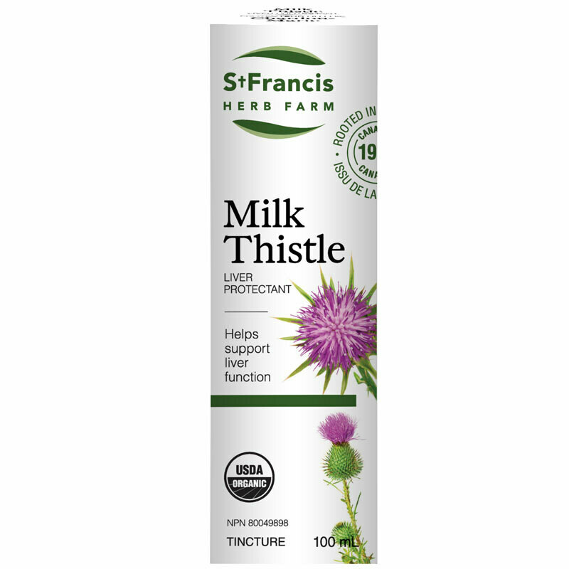 709823 St. Francis Herb Farm - Milk Thistle - 100ml