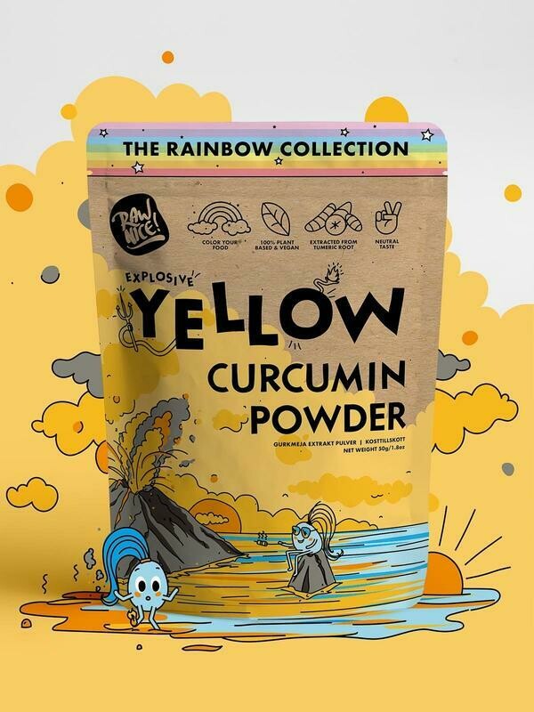 Raw Nice - Yellow Curcumin Powder (40g)
