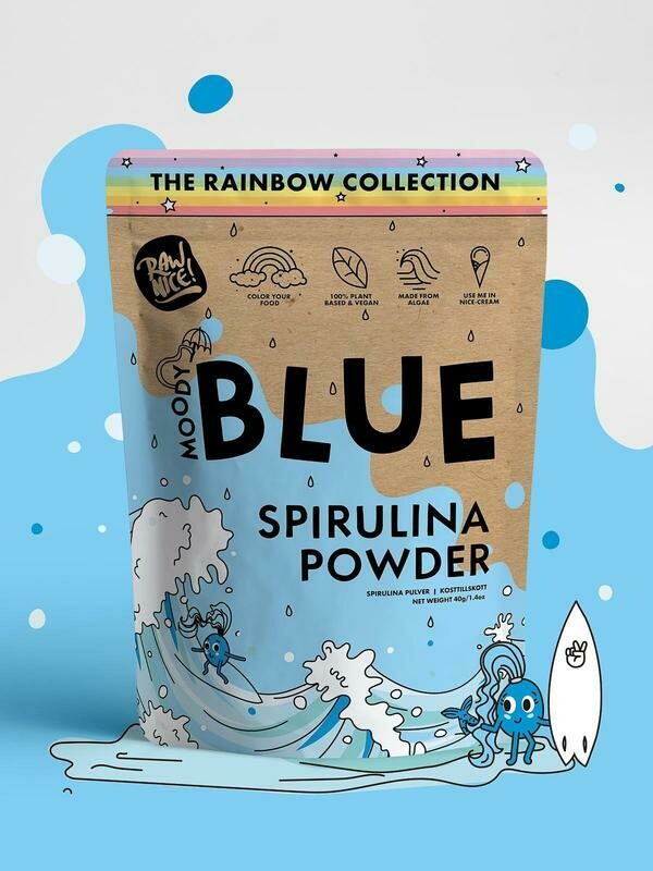 Raw Nice - Blue Spirulina Powder (40g) Raw Nice - Blue Spirulina Powder (40g)