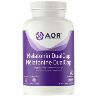 AOR - Melatonin Dual Cap - 30caps