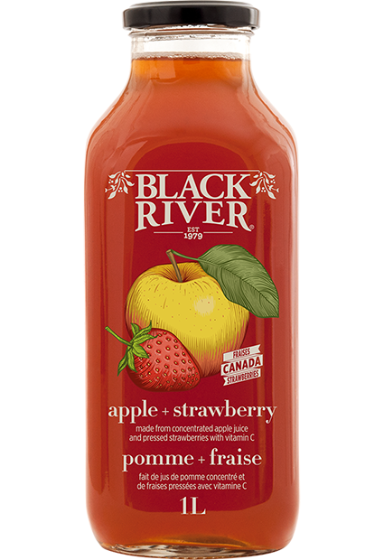 Black River - Apple &amp; Strawberry Juice (1L)
