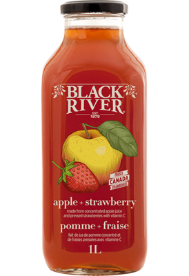 Black River - Apple &amp; Strawberry Juice (1L)