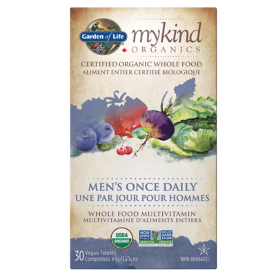 812654 Garden of Life - Men&#39;s Once Daily Multi (30 tabs)