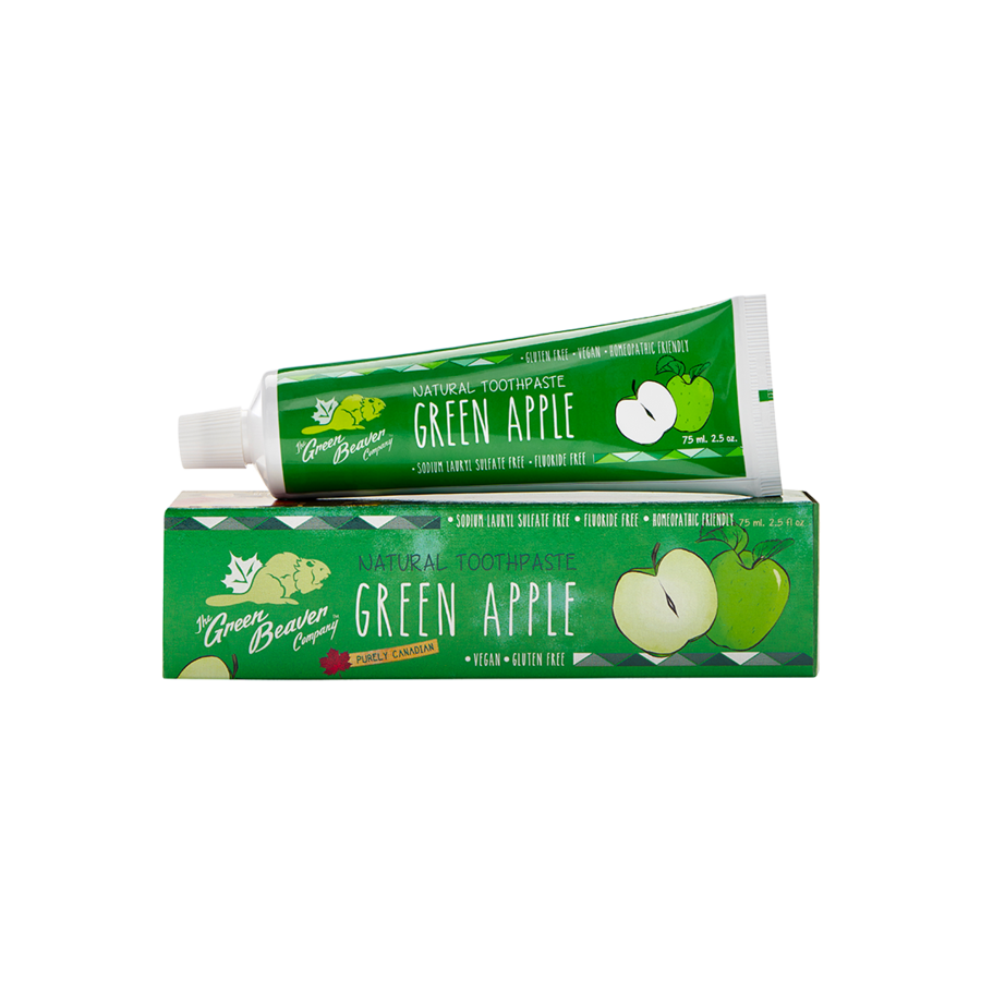 428110 Green Beaver - Toothpaste - Green Apple