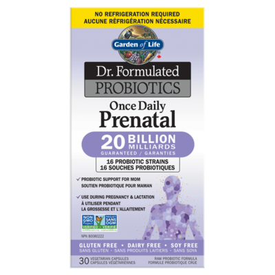 Garden of Life - Once Daily Prenatal Probiotic (20 Billion) Garden of Life - Once Daily Prenatal Probiotic (20 Billion)
