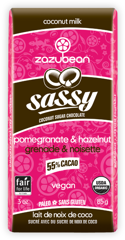 Zazubean - Sassy Pomegranate & Hazelnut Zazubean - Sassy Pomegranate & Hazelnut