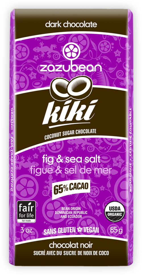 Zazubean - Kiki (Fig & Sea Salt) Zazubean - Kiki (Fig & Sea Salt)