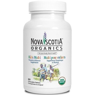 Nova Scotia Organics - Kids Multi - 60 Chew Tabs