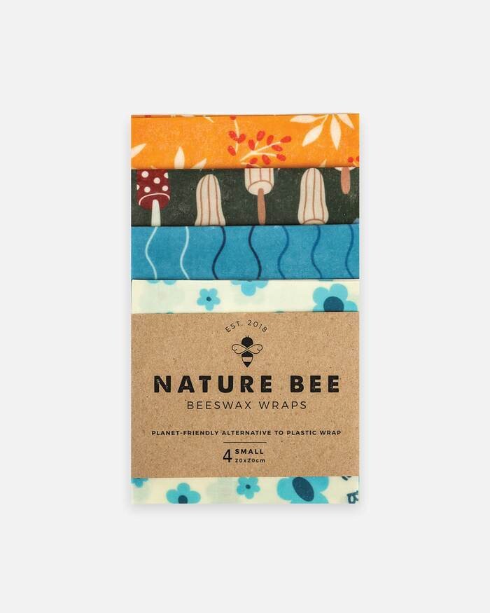 Nature Bee - Beeswax Wraps (Blues Small)