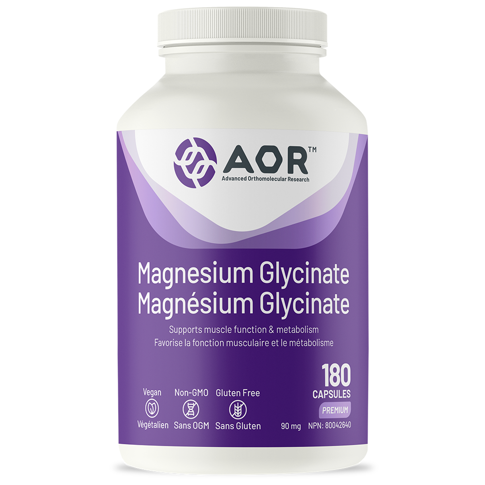 AOR04435AOR - Magnesium Glycinate - 180 Caps