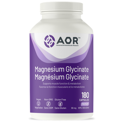 AOR04435AOR - Magnesium Glycinate - 180 Caps