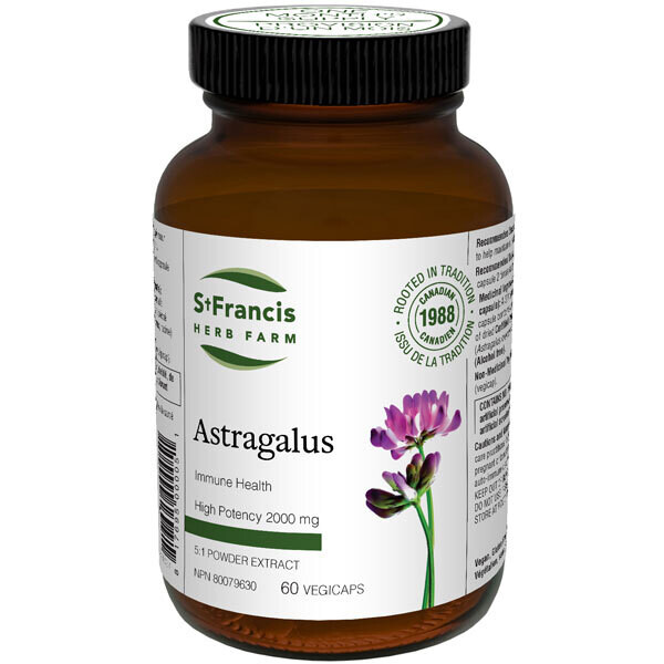 St. Francis Herb Farm - Astragalus 5:1 Caps - 60 Caps